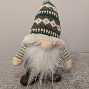 New Christmas Scandinavian Gnome Green Home Decor Accent
